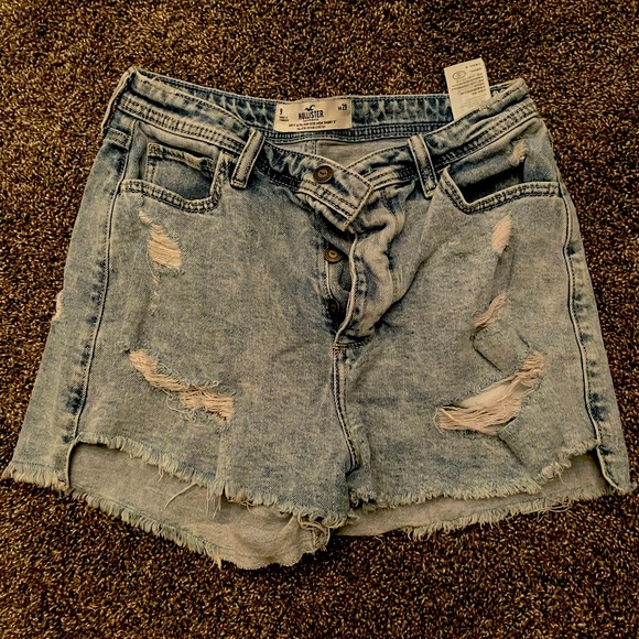 Hollister Pants - Hollister Denim shorts size 9
